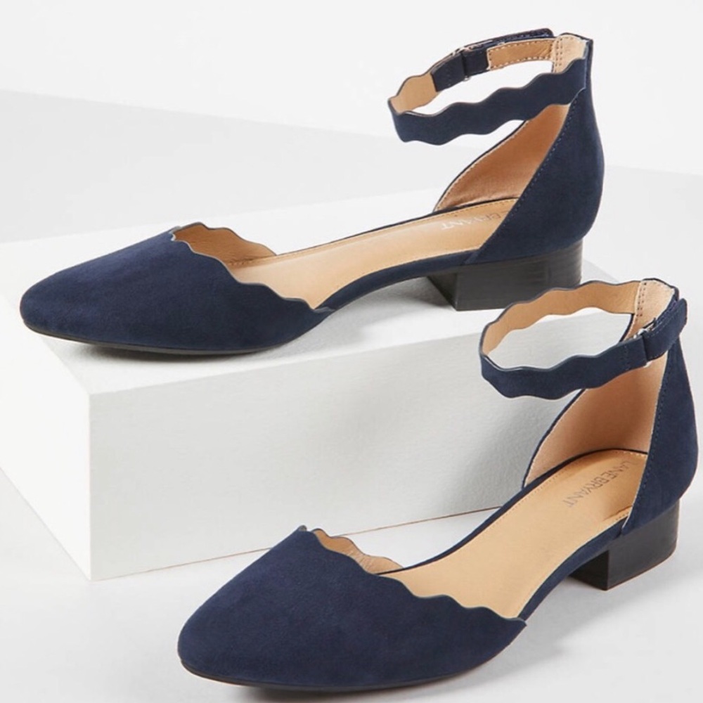 👠 BUY 3 GET 4TH 1/2 OFF | Lane Bryant Ankle Strap Flats